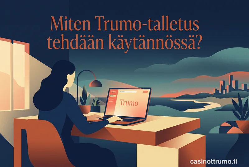 Miten Trumo-talletus tehdään käytännössä?